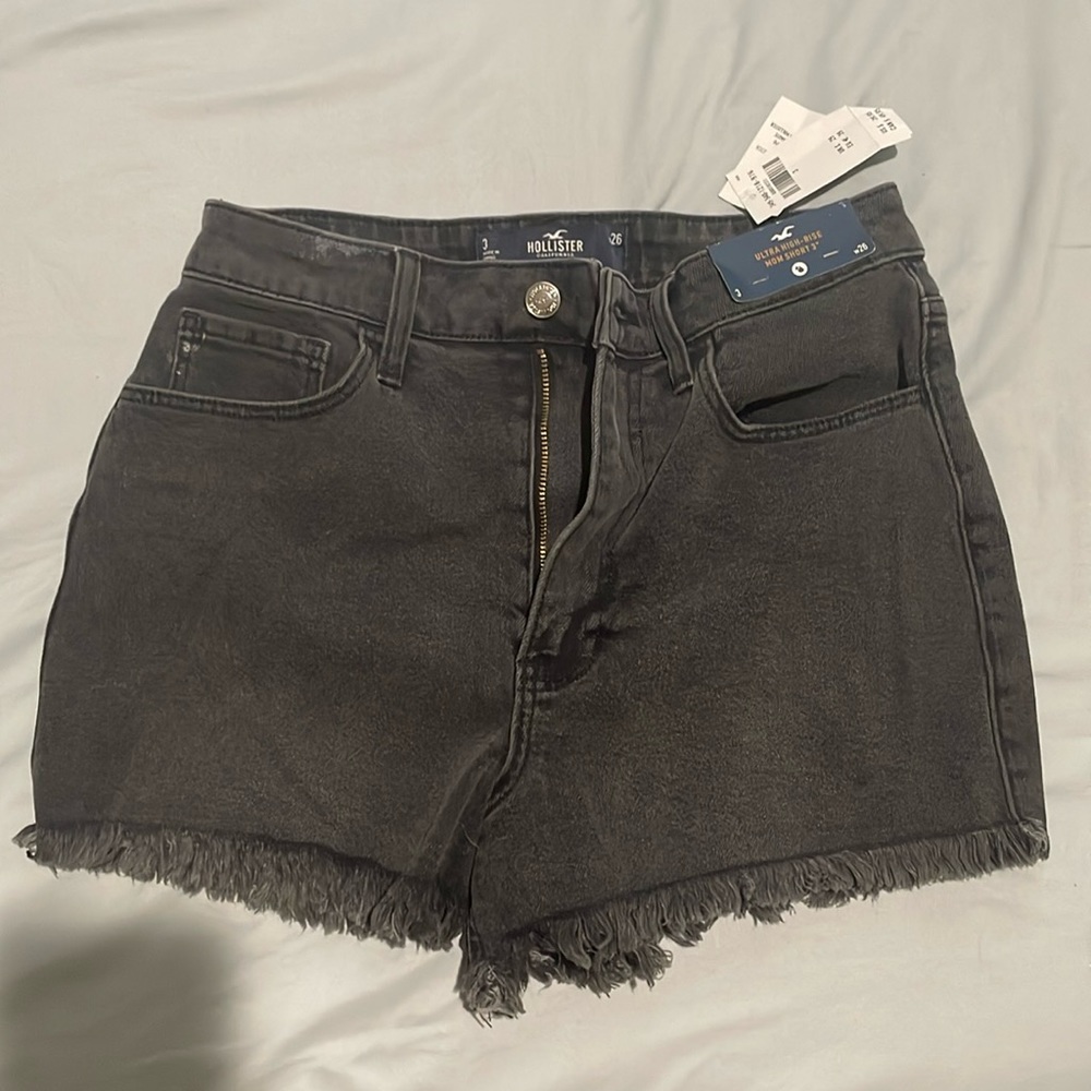 High rise mom short